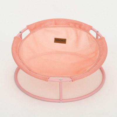 Лежак для животных MISOKO&CO Pet bed round 45x45x22 см pink (HOOP31834) Винница - изображение 1