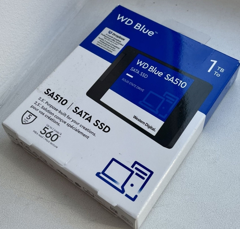 Накопичувач SSD WD Blue SA510 1Tb. Харьков - изображение 5
