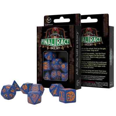 Набір кубиків для настільних ігор Q-Workshop Final Race Dice Set Road Fever (STFR90) Вінниця
