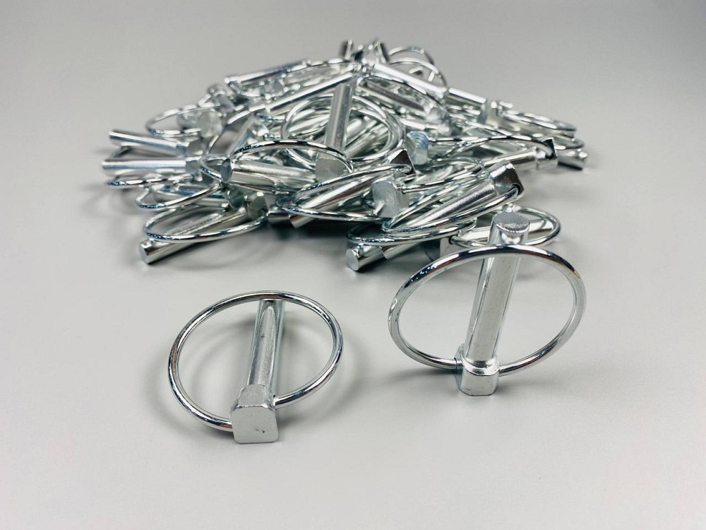 Палець із капелюшком стопорний 10 мм + блокувальний чек круглий Мукачево - фото 2