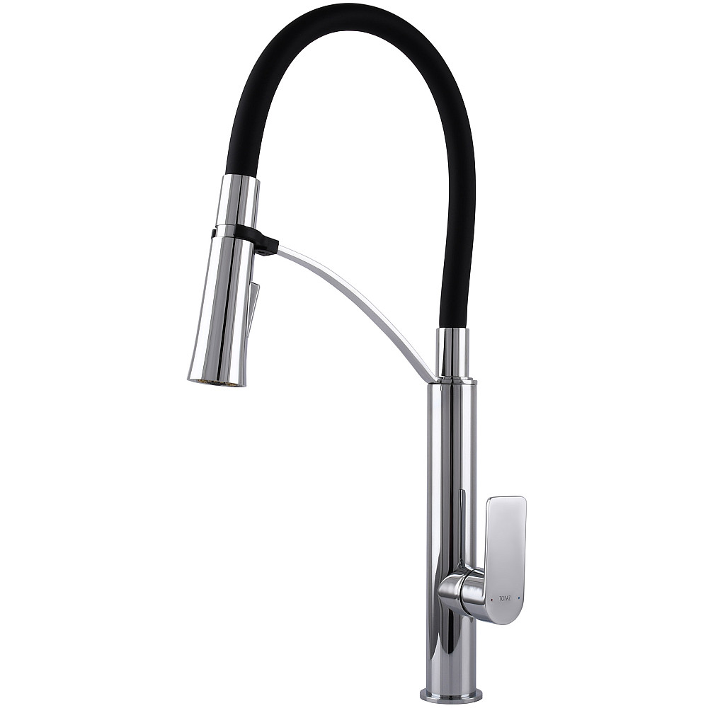 Змішувач для кухні TOPAZ BARTS TB 8817-H18, Шланги TAQ-M0855 Тернопіль - фото 1