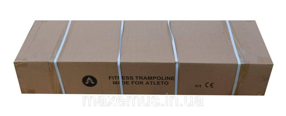 Батут Atleto Pro 252 см (8 ft) розовый с защитной сеткой и лестницей детский садовый батут Мостиска - изображение 5