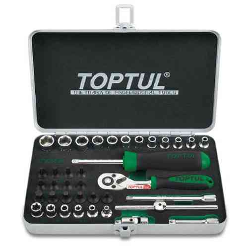 Професійний набір інструменту TOPTUL 1/4" 38ед. GCAD3801 Чернігів