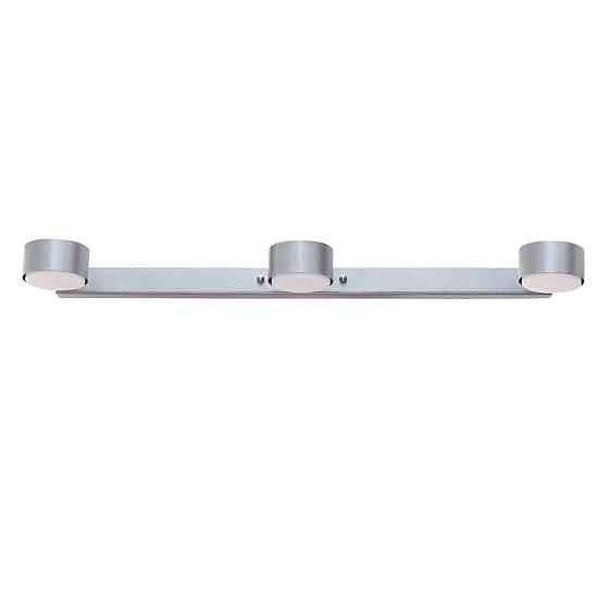 Настінний світильник MSK Electric Copter підсвічування дзеркал на три плафони GX53 срібло NL 80400-3 SL Одеса