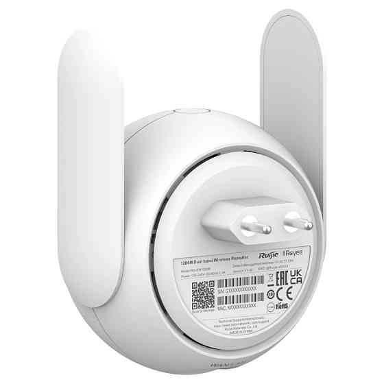 Дводіапазонний розширювач Ruijie Mesh RG-EW1200R Wi-Fi Extender Київ