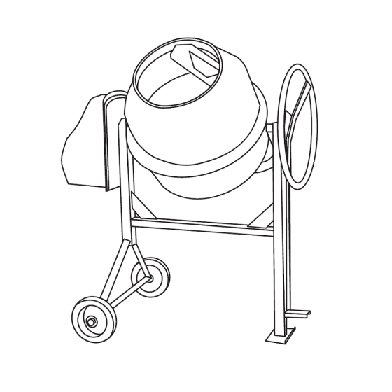 Бетонозмішувач Кентавр БМ-180-3НН Харків