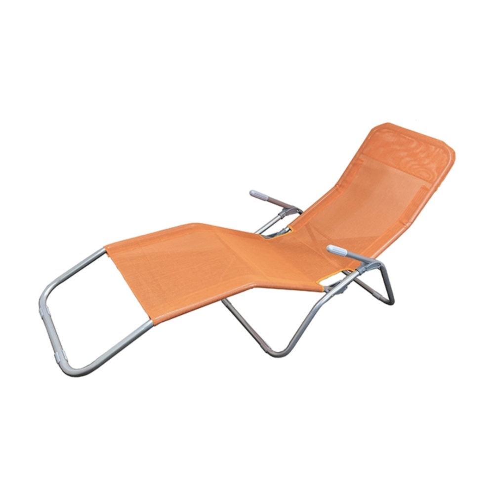Крісло-шезлонг Jumi розкладний помаранчевий Київ - фото 8