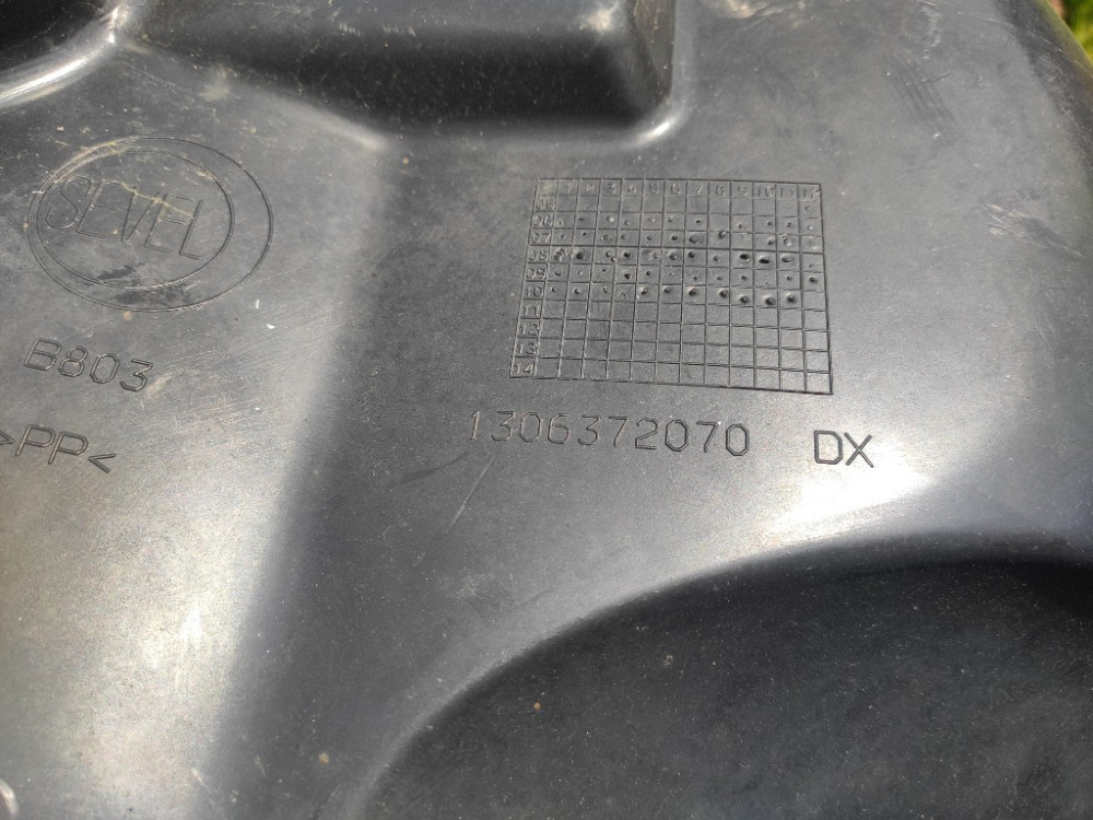 Підкрилок передній правий Citroen Jumper 2006-2013 (1306372070) Ковель - фото 3