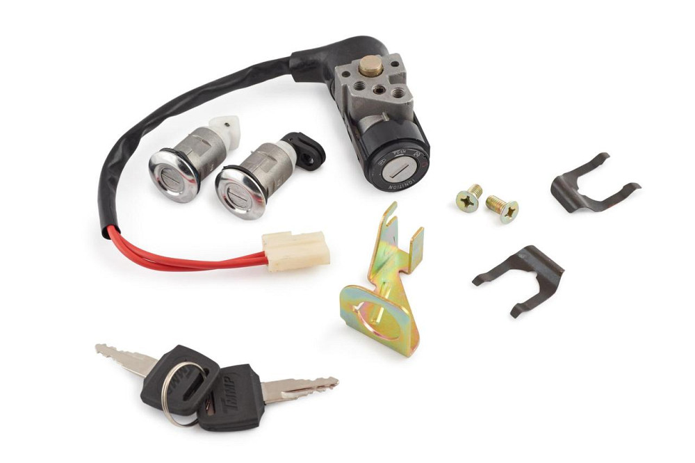 Замок зажигания (комплект) мопед Актив Мукачево - изображение 1