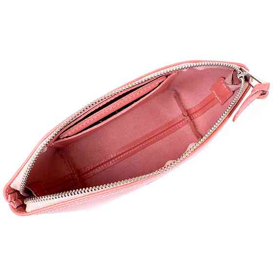 Женская косметичка из кожи Amelin GRANDE PELLE 11299 Пудровая Киев