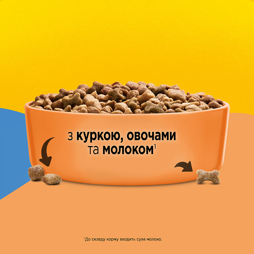 Сухой корм FRISKIES Junior (Джуниор) для щенков, с курицей, овощами и молоком, 2.4 кг Киев - изображение 8