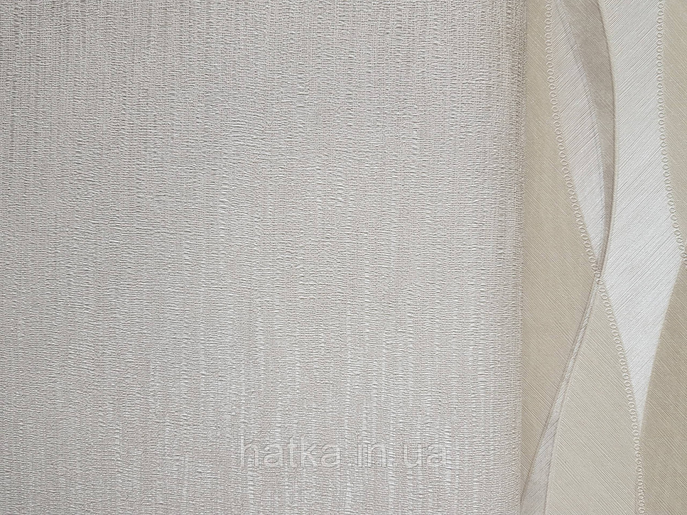 Шпалери вінілові на флізеліні гарячого тиснення DU&KA 1.06х10 вензель основа під штукатурку сірі коричневі Київ - фото 2