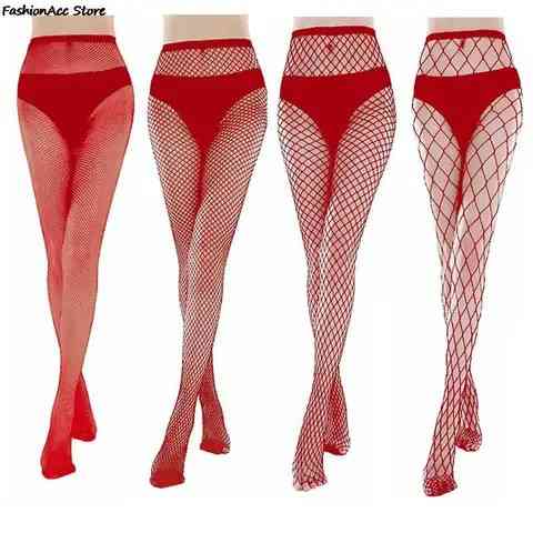 Колготы в сеточку One Size Risa Nylon Fishnet Tights от Leg Avenue, оранжевые Sex Aura Киев