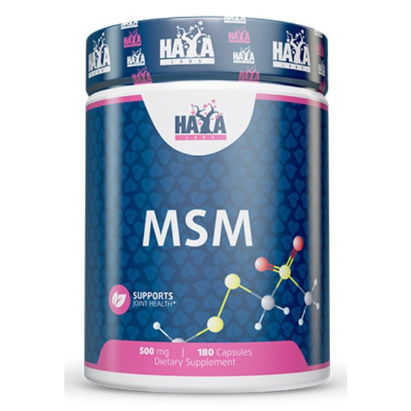 МСМ Haya Labs MSM 500 mg 180 caps Луцк - изображение 1