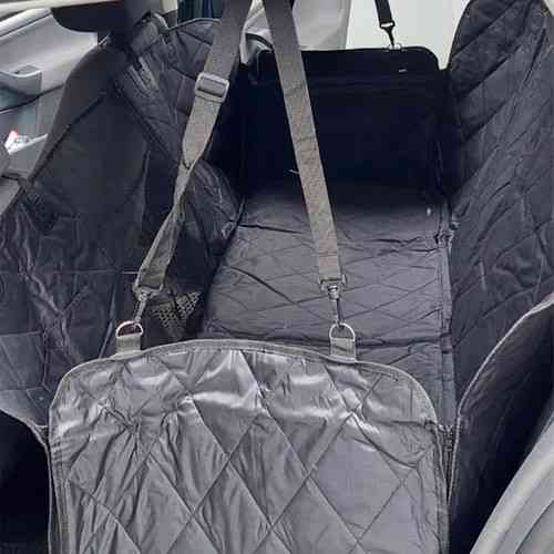 Автомобильный чехол-коврик на задние сиденья с сетчатым окном для безопасной и комфортной перевозки собак Киев