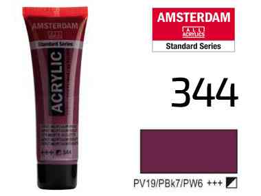 Краска акриловая AMSTERDAM (344) Капут мортуум фиолетовый 20 мл Royal Talens Киев