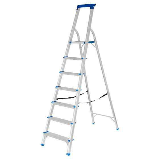 Драбина алюмінієва 7 щаблів 2.01м SIGMA (5036654) Київ