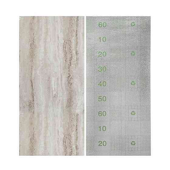 Самоклеюча вінілова плитка в рулоні 600х3000х2мм Перламутровий мармур Глянсова SW-00001283 Київ