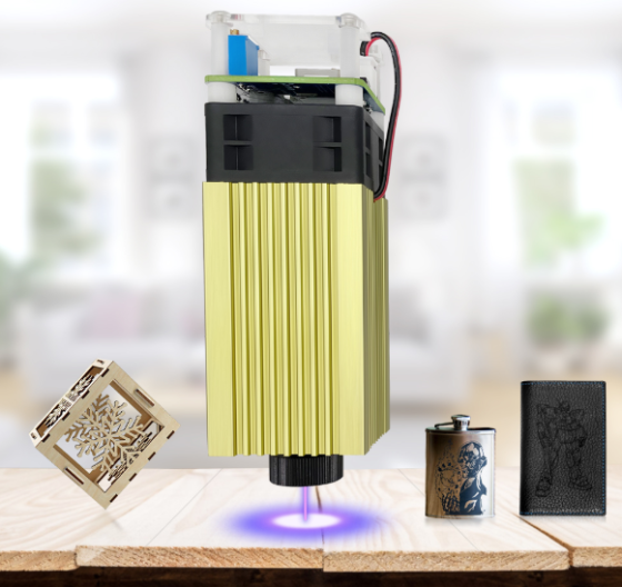 Лазерний модуль LT-40W-A-Gold 40 Вт для різання та гравіювання Київ