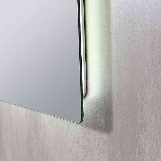 Дзеркало Qtap Taurus (TA2) 800×700 мм з LED-підсвіткою Touch, з антизапотіванням, з димером, темп. кольору (3000-6500K) Київ