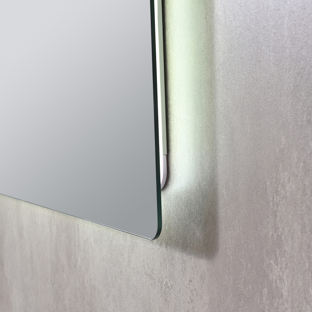 Дзеркало Qtap Taurus (TA2) 800×700 мм з LED-підсвіткою Touch, з антизапотіванням, з димером, темп. кольору (3000-6500K) Київ - фото 3