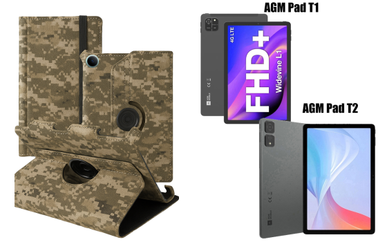 Чехол Spinner360 для планшета AGM PAD T1, AGM Pad T2, цвет Xaki Киев