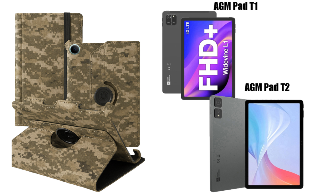 Чехол Spinner360 для планшета AGM PAD T1, AGM Pad T2, цвет Xaki Киев - изображение 1