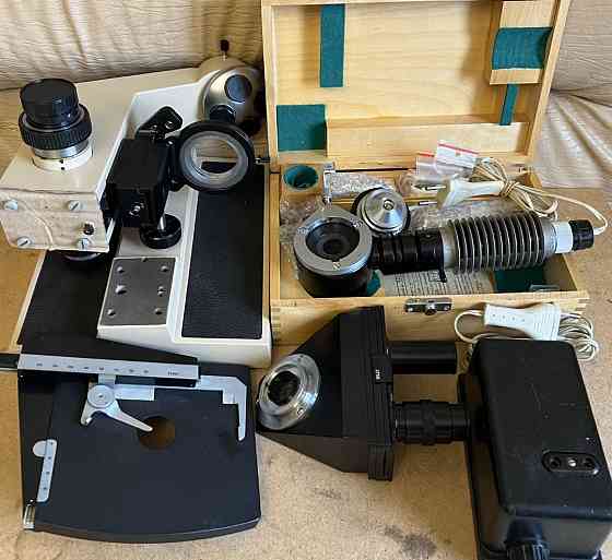 Микроскоп PZO с осветителем ОЭ-1 в идеальном состоянии! Харьков