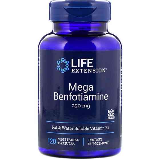 Мега-Бенфотіамін (Mega Benfotiamine) 120 капсул Київ