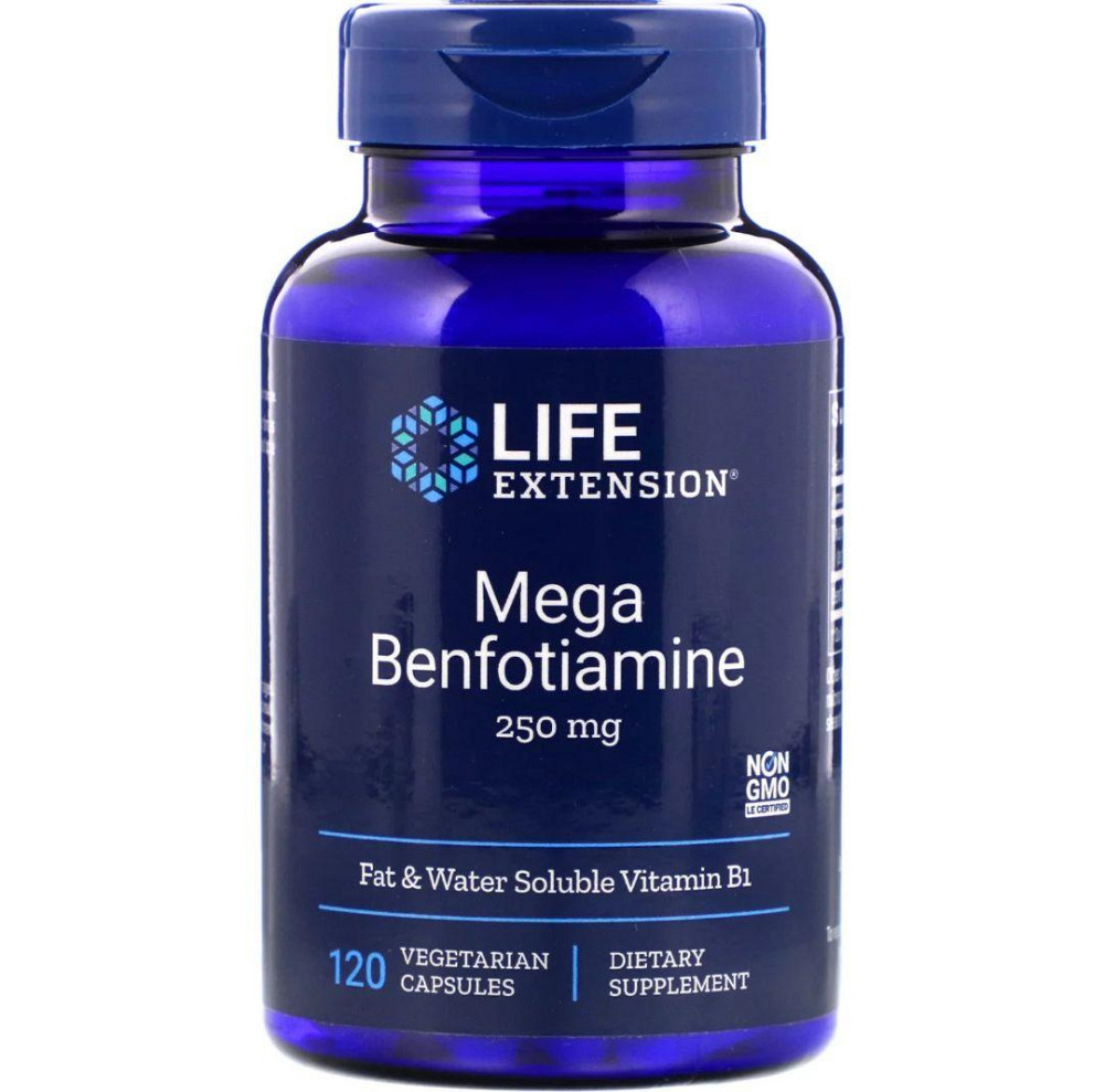 Мега-бенфотиамин (Mega Benfotiamine) 120 капсул Киев - изображение 2