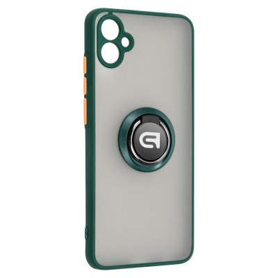 Чохол до планшета Armorstandart Frosted Matte Ring Samsung A04e (A042) Dark Green (ARM68347) Вінниця - фото 1