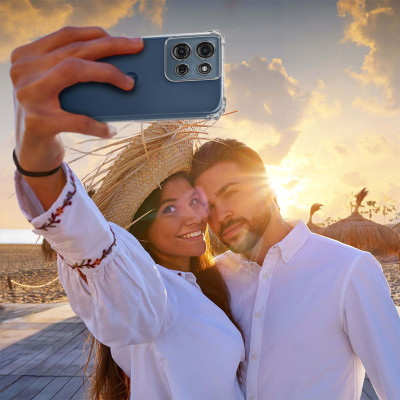 Чехол для мобильного телефона BeCover Anti-Shock Motorola Moto G75 Clear (712781) Винница - изображение 4