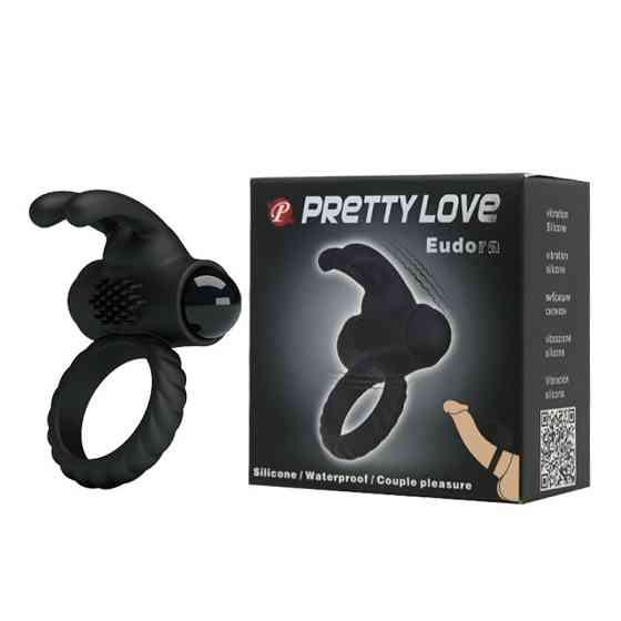 Ерекційне кільце - Pretty Love Eudora Penis Ring Black Sex Aura Київ
