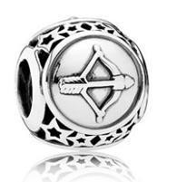 Серебряный шарм Пандора  