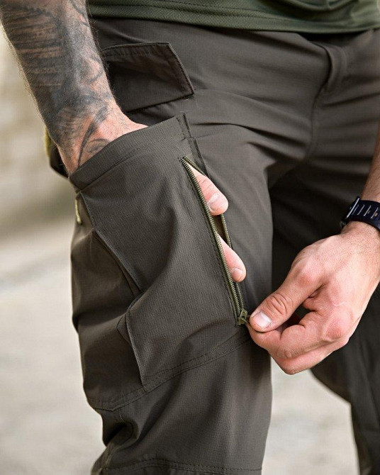 Стрейчевые летние тактические штаны OBLIVION олива    ДЛ7353 Одесса - изображение 14