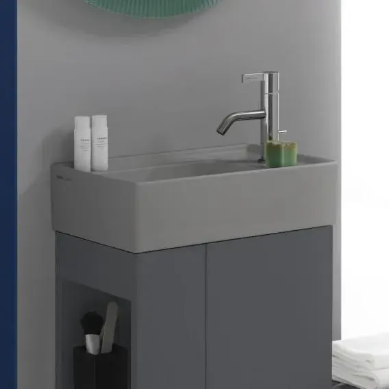 Раковина  Laufen Kartell 460X280Mm Szary Mat (H8153347591111) Киев - изображение 1