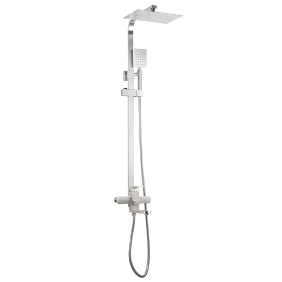 Душова колона Mixxus KUB-007-J з нержавіючої сталі SUS304 зі змішувачем Харків