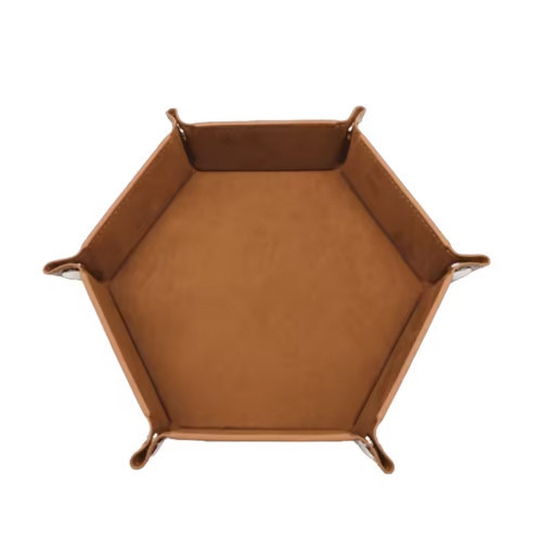 Складаний шкіряний лоток для кубиків для настільних ігор Київ - фото 9