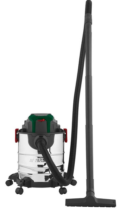 Пылесос строительный 20 литров для сухой и влажной уборки Parkside (PWD 20 C3) Нововолынск - изображение 3