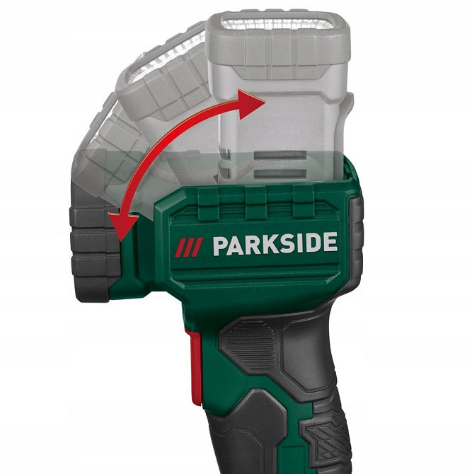 Акумуляторний Led Ліхтар 280 люмен поворотний 20 V Parkside (PLHLA 20-Li A1) Без акумулятора! Нововолинськ - фото 6