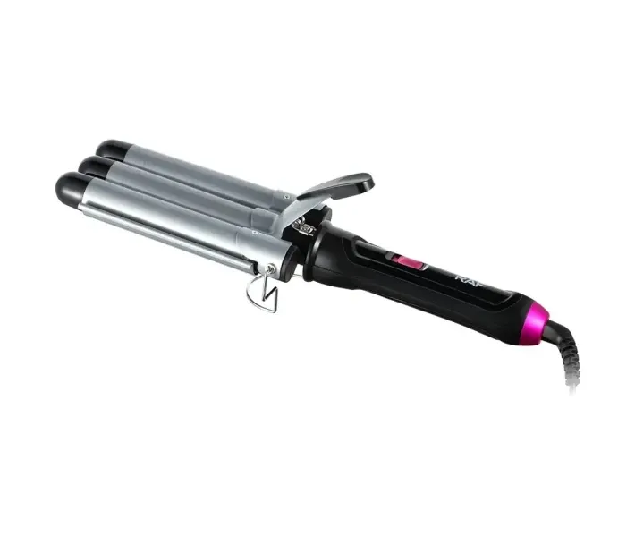 Плойка-волна 97 Вт, нагрев до 200°C, вращающийся шнур, индикатор работы, подставка, быстрый стайлинг волос Одесса - изображение 3