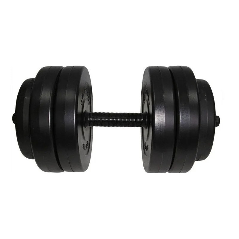 Гантель наборная композитная в пластиковой оболочке Rock pro 13 кг NE-PL-G-013 Винница - изображение 2