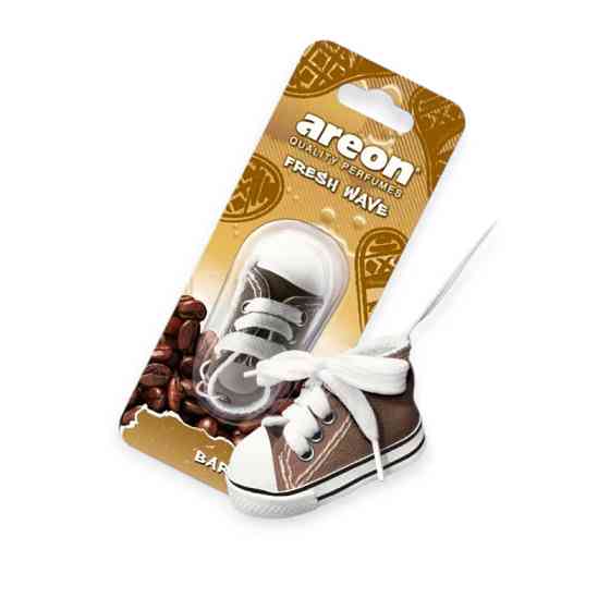 Ароматизатор на зеркало сухой areon wave fresh кеды 