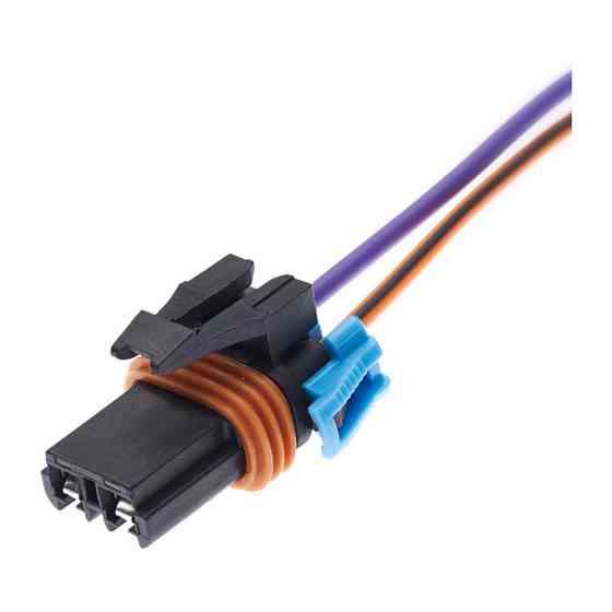 Разьем коннектор с проводом, 2-кон., Топл, Клапан Подогрева Картера Gm (Дизель),  12129483  ???, Buick, Cadillac, Chevrolet, Киев