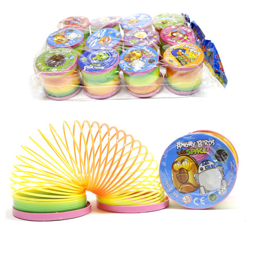 Іграшка пружинка для дітей Веселка 12 шт Київ - фото 1