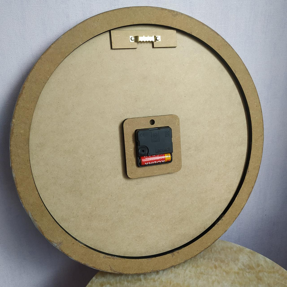 Годинник настінний 50 см з епоксидної смоли ручної роботи Дніпро - фото 8