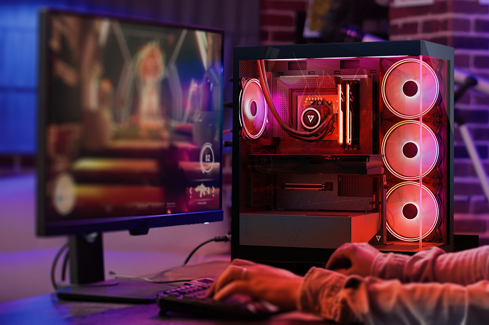 Корпус Modecom VOLCANO SPACE APEX ARGB 4x140mm fans MIDI USB 3.0x2+TYPE-C BLACK без БЖ ATX Вінниця - фото 8