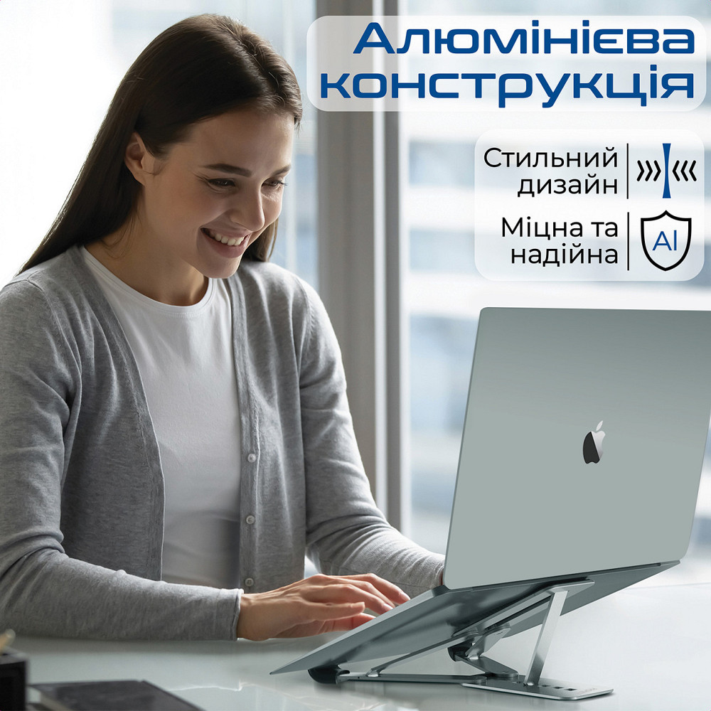 Блок живлення для ноутбука Promate pocketmount.grey Сірий Харків - фото 5