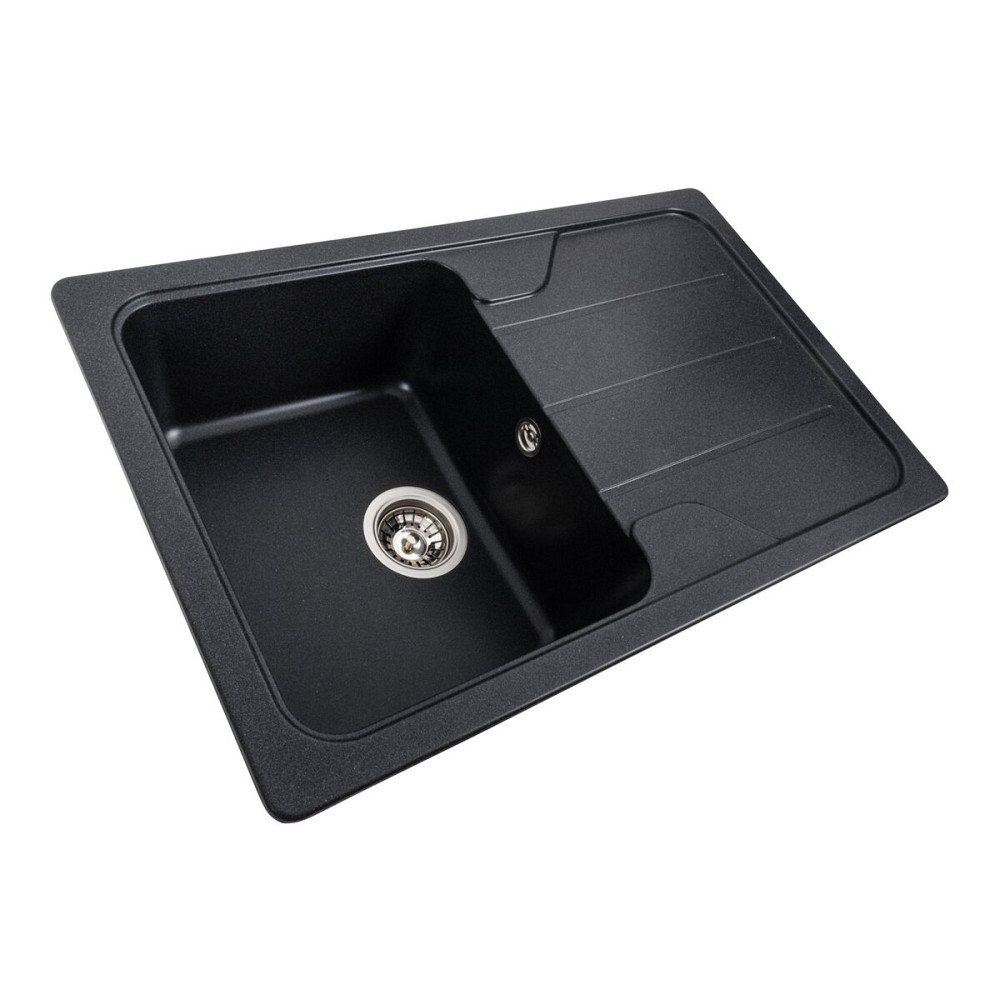 Гранітна мийка для кухні VALESO VERONA 7850 матова Карбон Коломыя - изображение 1