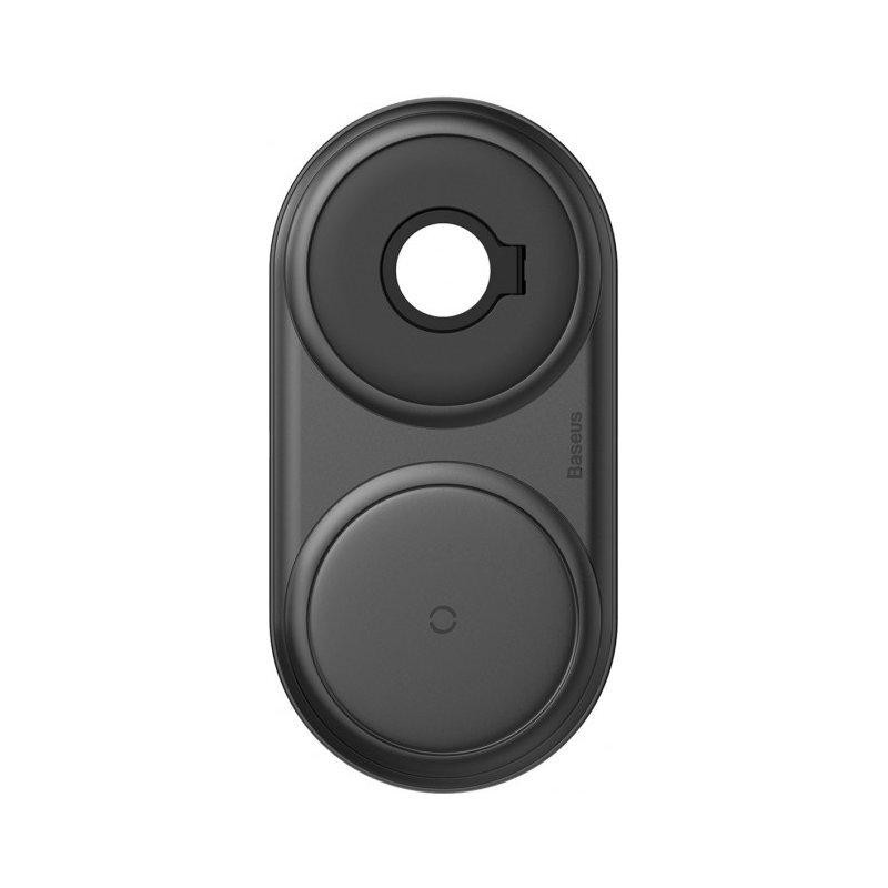 Беспроводное зарядное устройство Baseus Planet 2 in 1 Черный (WXPL-B01) Киев - изображение 2